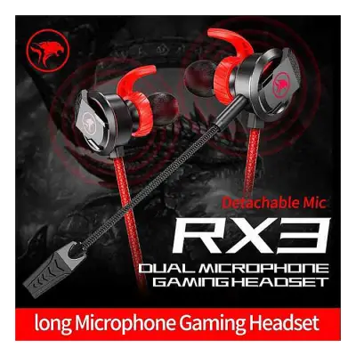 Plextone Mowi RX3 Dual Microphone Gaming Earphone